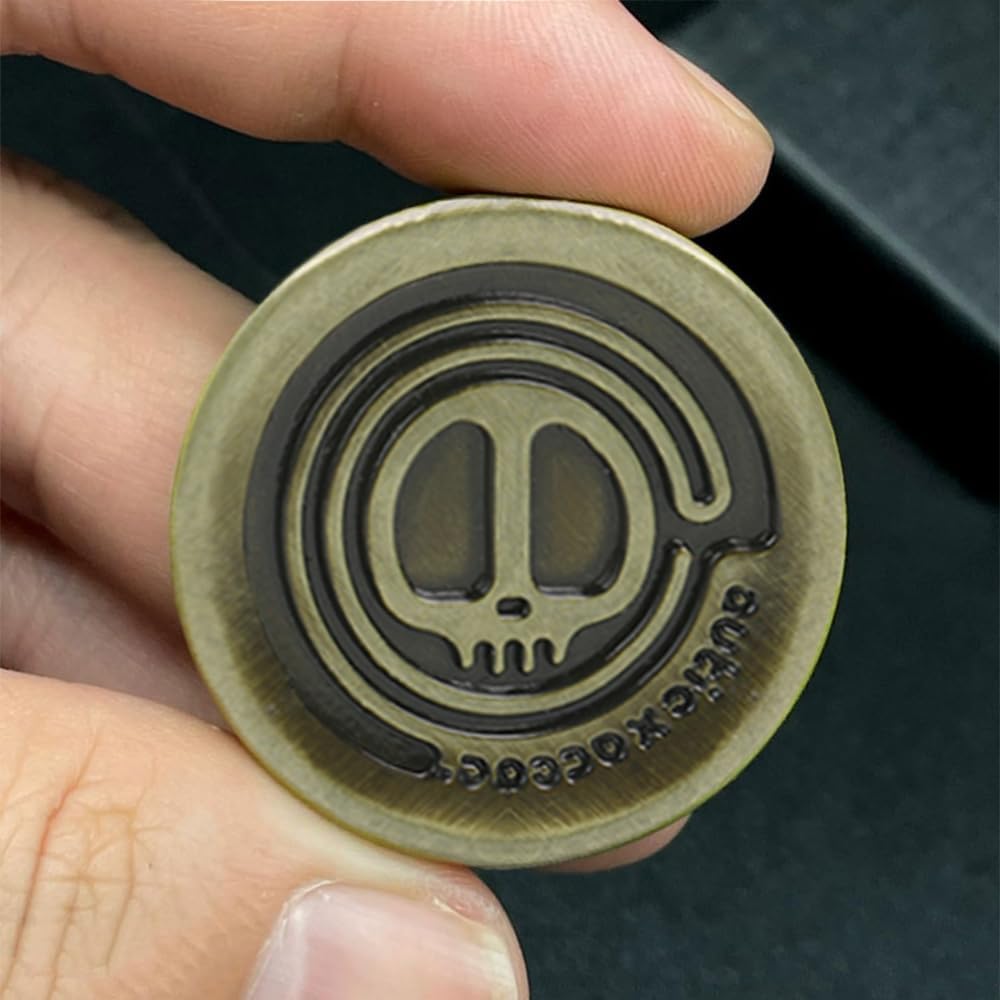 Juguetes deslizantes de monedas de metal, juguetes hápticos para adultos, deslizador magnético EDC, TDAH, autismo, juguetes sensoriales para aliviar