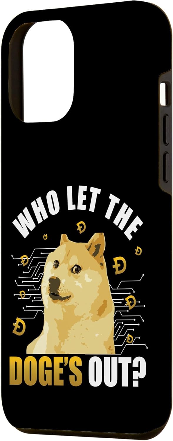 iPhone 13 Pro Max Quién dejó salir al Doge – Estuche de monedas Doge