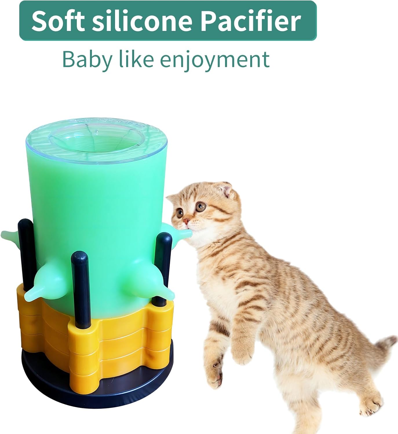Cuenco para cachorros, comedero de leche de sílice para mascotas, alimentación ajustable en altura para bebés, mascotas, cachorros, gatitos, gatos,