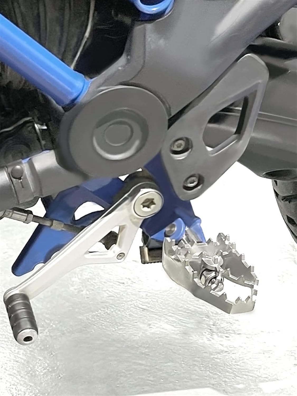 Estribera para Kawasaki Versys 1000 KLZ1000 KLZ 1000 2012-2021 2013 2014 2015 2016 2017 2018 2019 2020 Reposapiés delantero para motocicleta