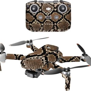 MightySkins Compatible con DJI Mini 2 Dron portátil Rattler Funda protectora de vinilo duradera y única Fácil de aplicar, quitar y cambiar de MightySkins Compatible con DJI Mini 2 Dron portátil Rattler Funda protectora de vinilo duradera y única Fácil de aplicar, quitar y cambiar de
