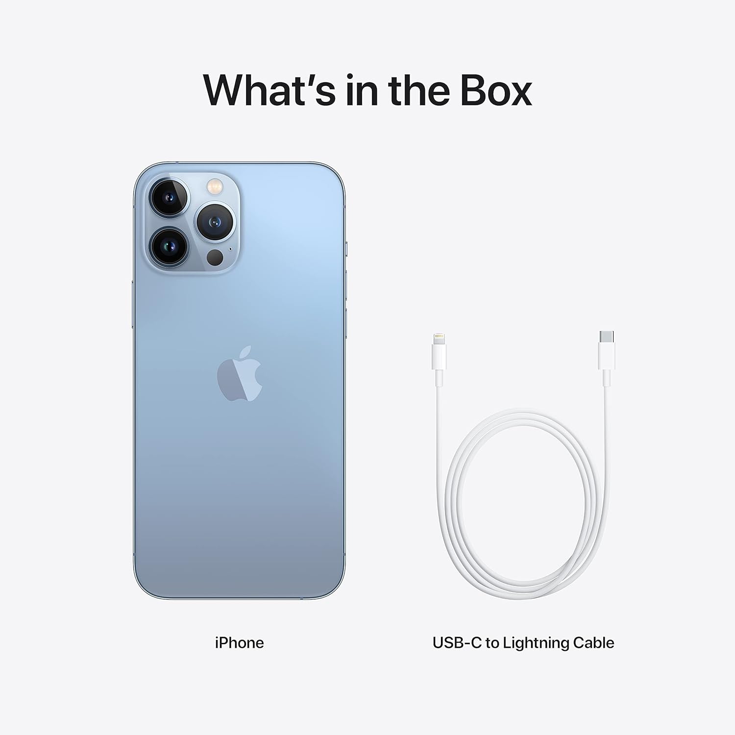 Apple iPhone 13 Pro Max, 128GB, Azul Sierra – T-Mobile (Renovado)