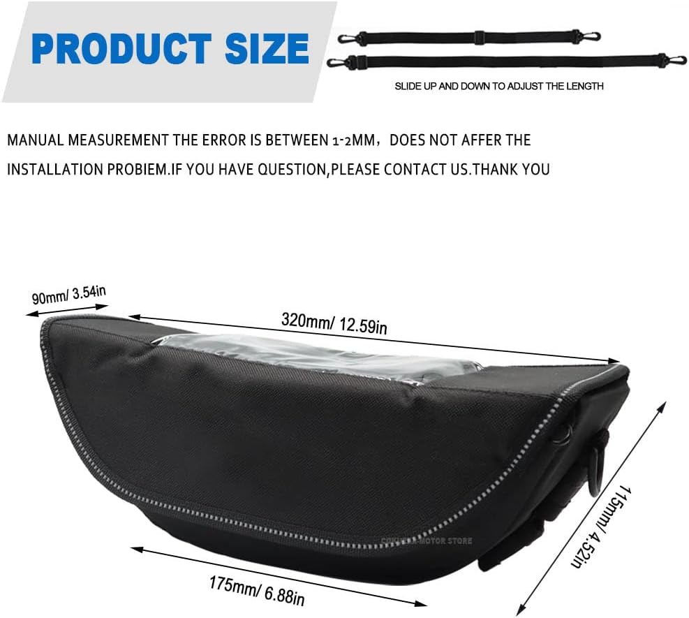 Bolsa de manillar impermeable para abeja ligeraSurronSur RonCRF150F 2003-2019CRF230F 2003-2019X160X260KDX200 Accesorios de motocicleta