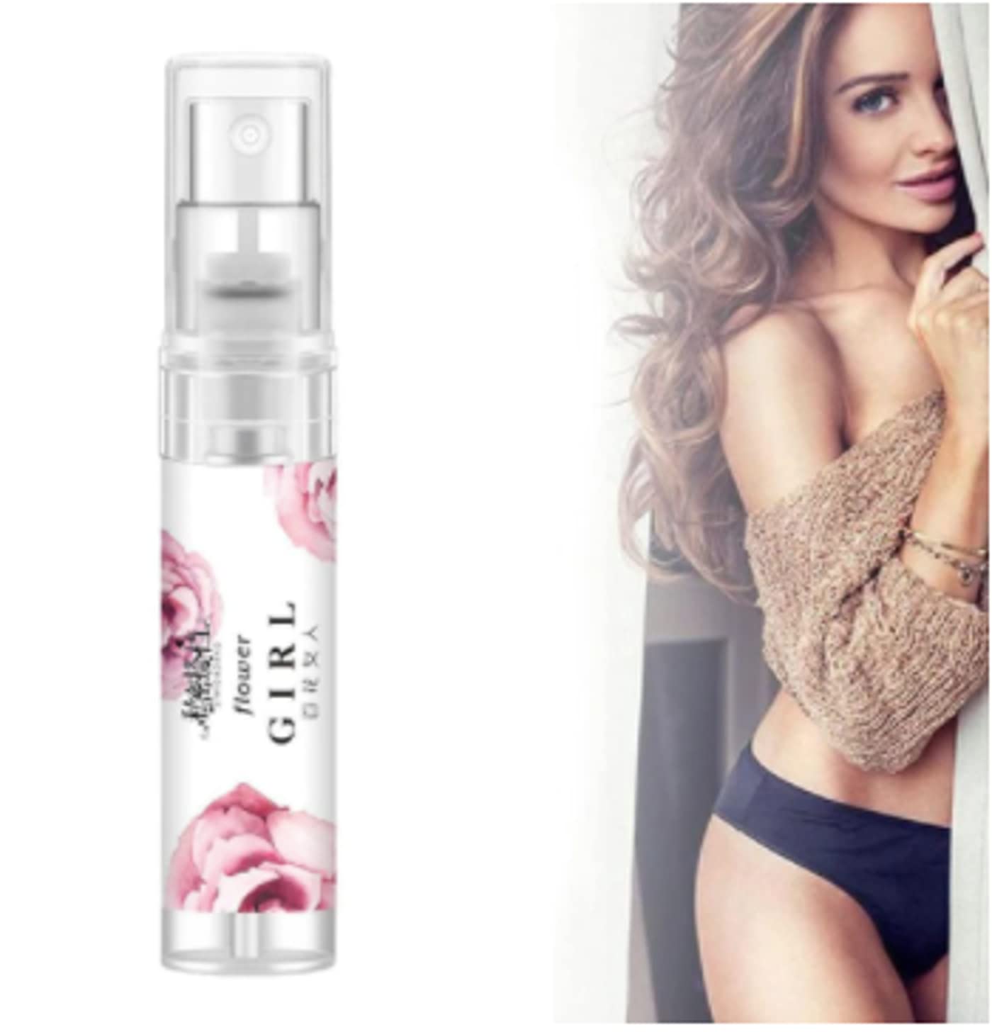 Okian Feromonas para que las mujeres atraigan a los hombres, frasco de 0.1 fl oz Fragancia altamente adictiva (niña de las flores)