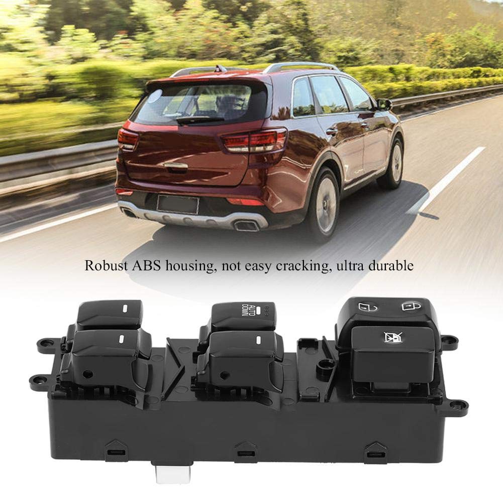 Para 2015 kia Optima Master Window Switch Gorgeri Power Window Switch Interruptor de control maestro de ventana eléctrica 93570-B5000 para KIA Forte