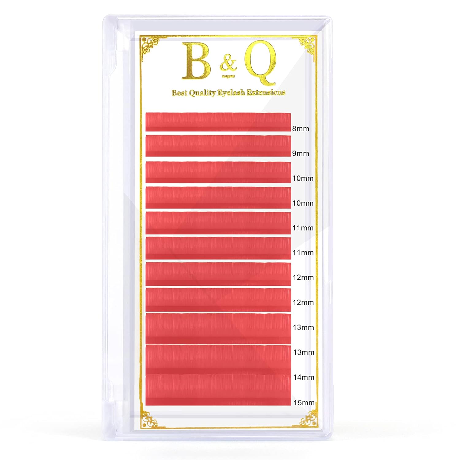 Extensiones de pestañas de colores 0.15, extensiones de pestañas clásicas de color, extensiones de pestañas de color, rizo D, extensiones de