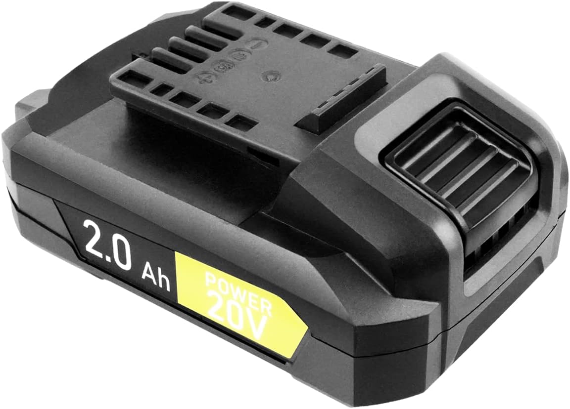 SnapFresh Batería de litio de 20 V para herramientas inalámbricas, batería de larga vida útil solo con todas las herramientas inalámbricas de 20 V,
