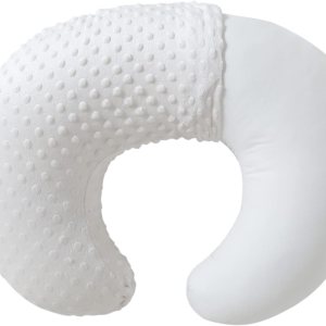 Almohada de lactancia y posicionador corporal con funda de Minky de primera calidad para lactancia materna para bebés niños y niñas, almohada de Almohada de lactancia y posicionador corporal con funda de Minky de primera calidad para lactancia materna para bebés niños y niñas, almohada de