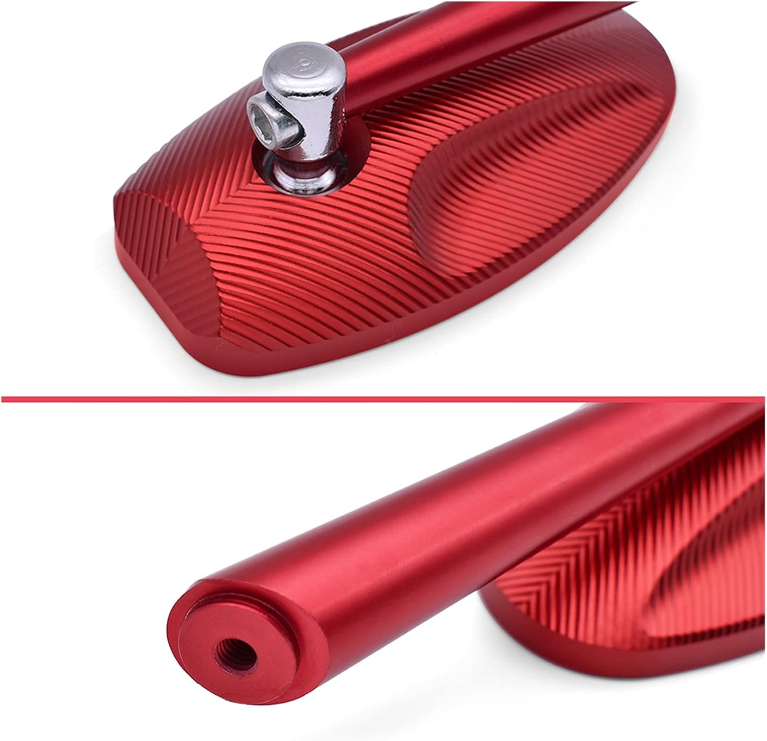 Espejo retrovisor de motocicleta CNC Moto Espejos laterales Billet aluminio para KAWASAKI Versys 1000 ZX12R ZX6R ZX636R ZX6RR ZX9R ZZR600 (color