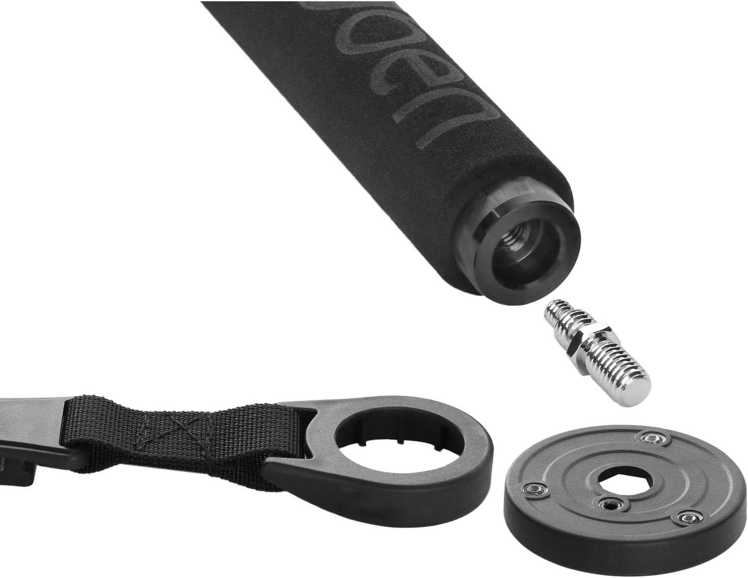 Oben CTM-2600 Monopod de fibra de carbono de 6 secciones