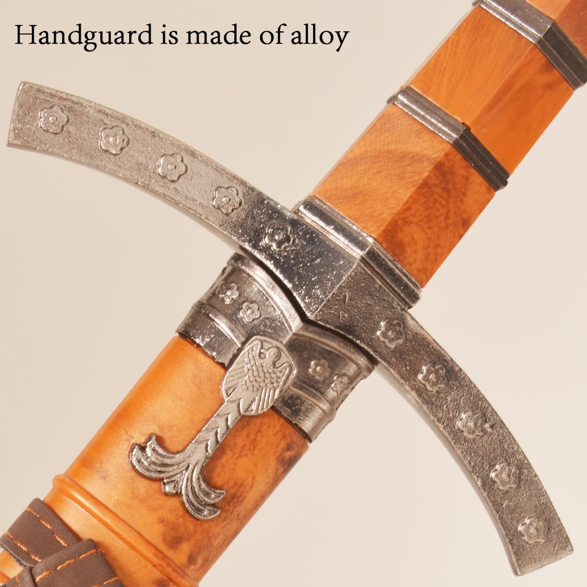 Espada corta medieval, espada occidental de metal con funda, para decoración y colección de exhibiciones
