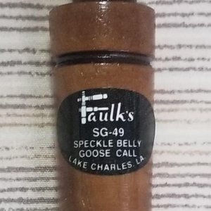 Faulk’s Game Calls Ganso Vientre Moteado Llamada SG-49, Marrón Faulk’s Game Calls Ganso Vientre Moteado Llamada SG-49, Marrón