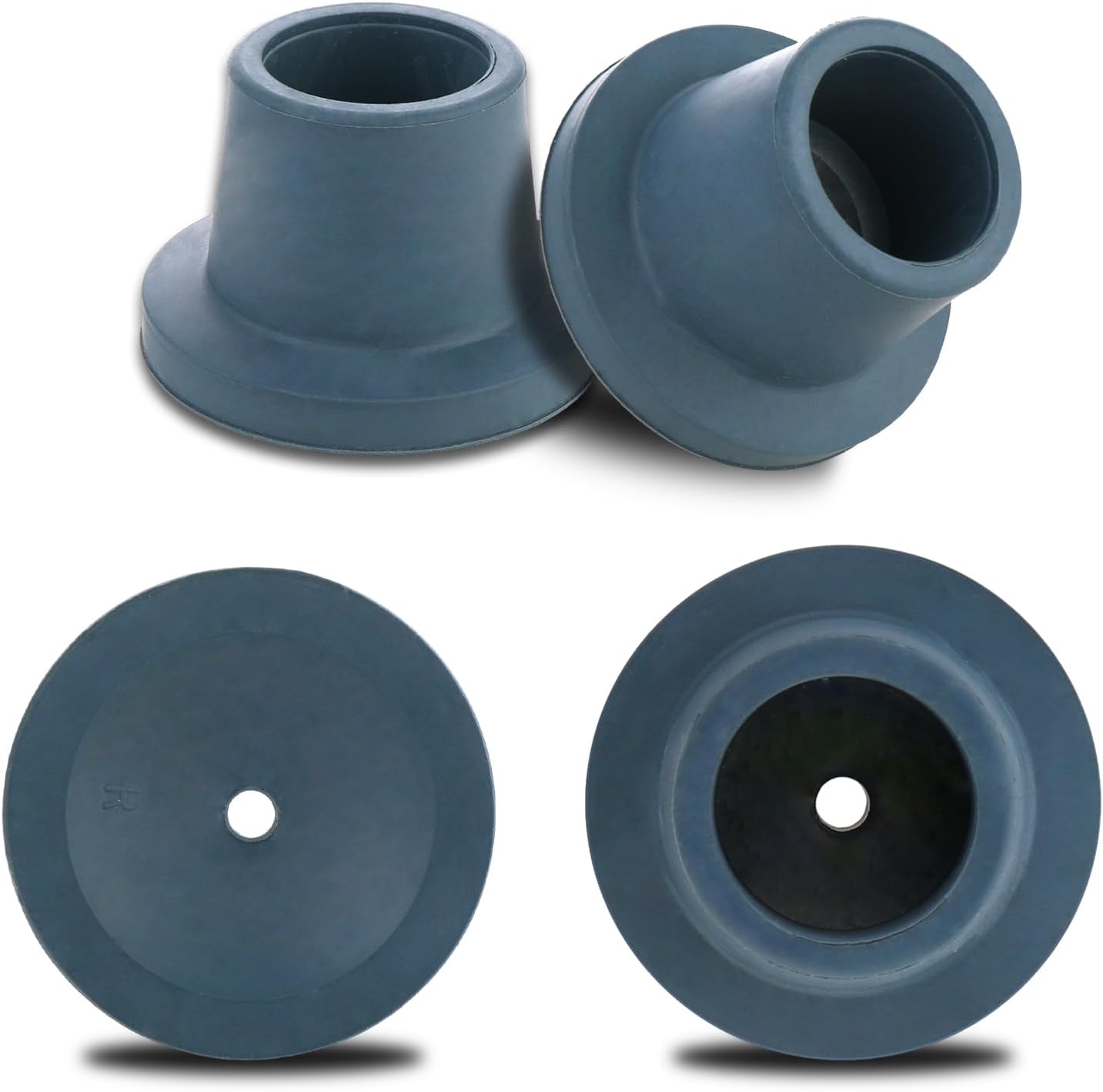 4 pies de goma para silla de ducha de 1-18 pulgadas, puntas de goma de repuesto para asiento de ducha antideslizante, silla de ducha, ventosa de