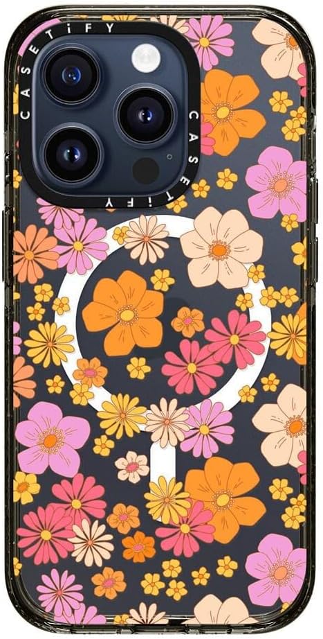 CASETiFY Impact – Funda para iPhone 15 Pro 4 veces probada contra caídas de grado militar, protección contra caídas de 8.2 pies, compatible con