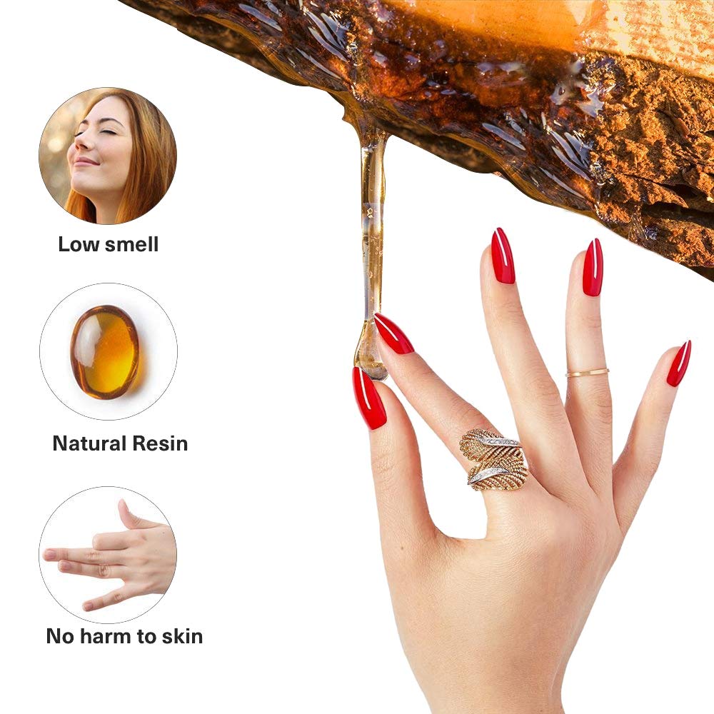Vishine Esmalte de uñas de gel de 0.5 onzas líquidas, color plateado brillante con purpurina, para remojar los rayos UV LED de larga duración, arte