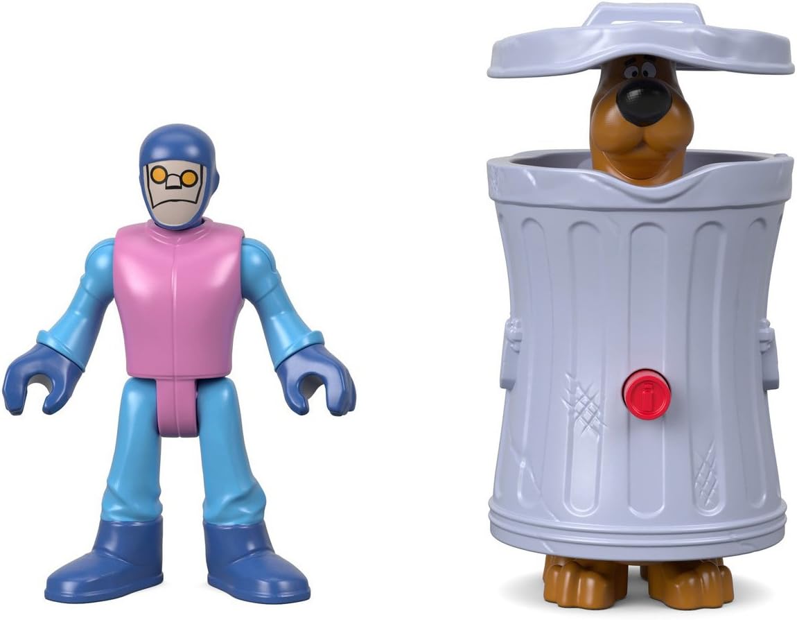 Fisher-Price Imaginext Scooby-Doo Ocultar Scooby & Funland Robot – Figuras, multicolor
