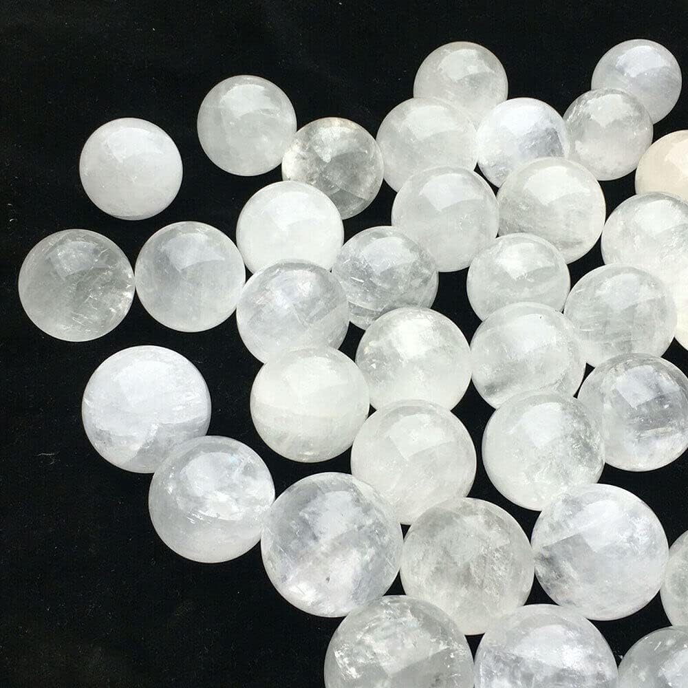 TEAMWILL 1pc Natural Islandia Esfera de Cuarzo Esfera de Cristal de Cuarzo Curación 1.575 in Nuevo