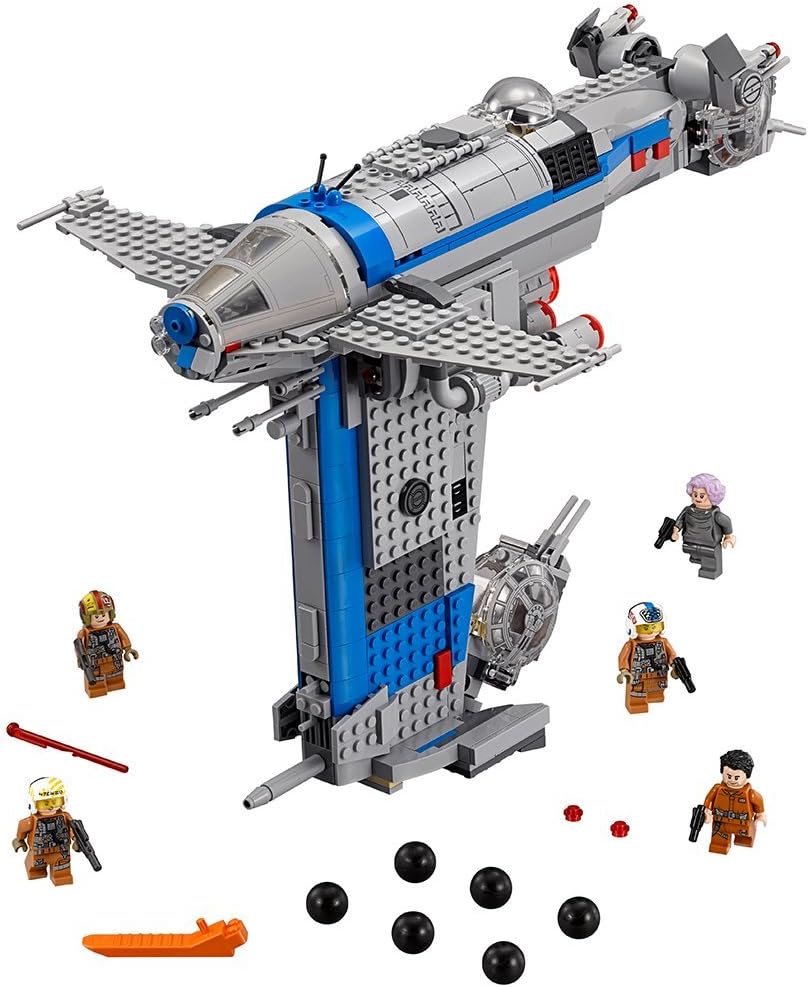 LEGO Star Wars Episodio VIII Bombardero de resistencia 75188 Kit de construcción (780 piezas)