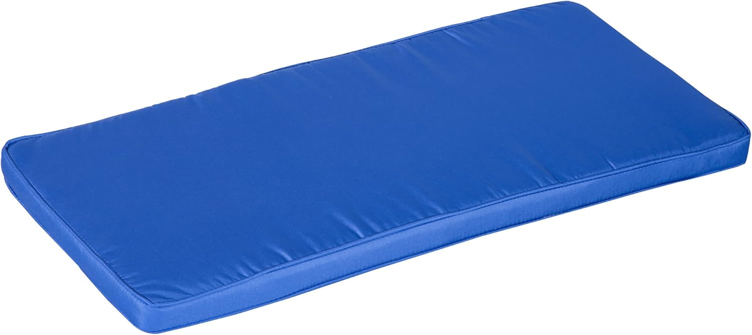 Outsunny Banco colgante de mimbre para 2 personas, silla de columpio para porche delantero al aire libre con cojines, capacidad de peso para patio