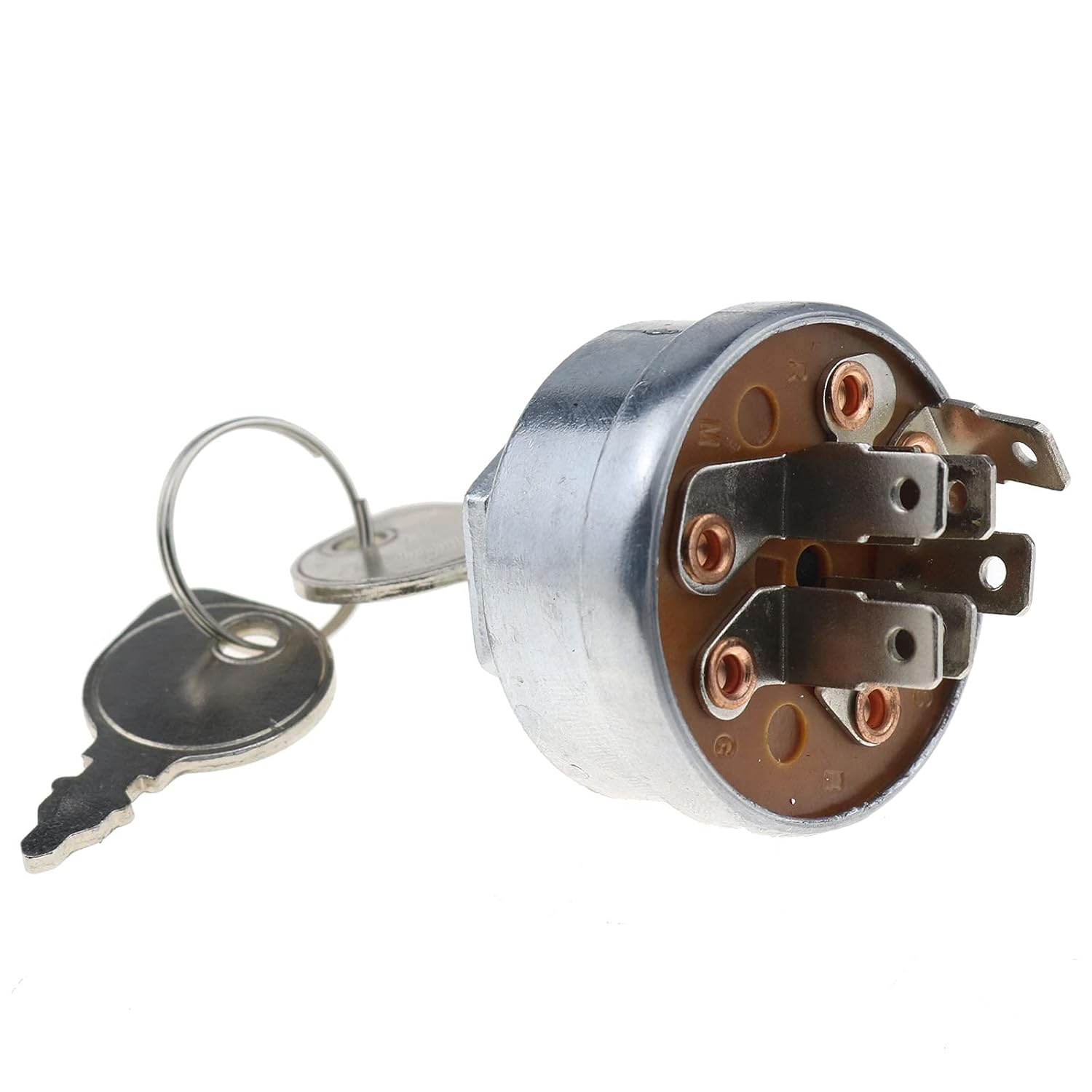 Interruptor de arranque Interruptor de encendido W2 llaves AM38227 33-398 430-110 para Oregon John Deere 316 318 420-108 111 111H 112 112L 116 116H