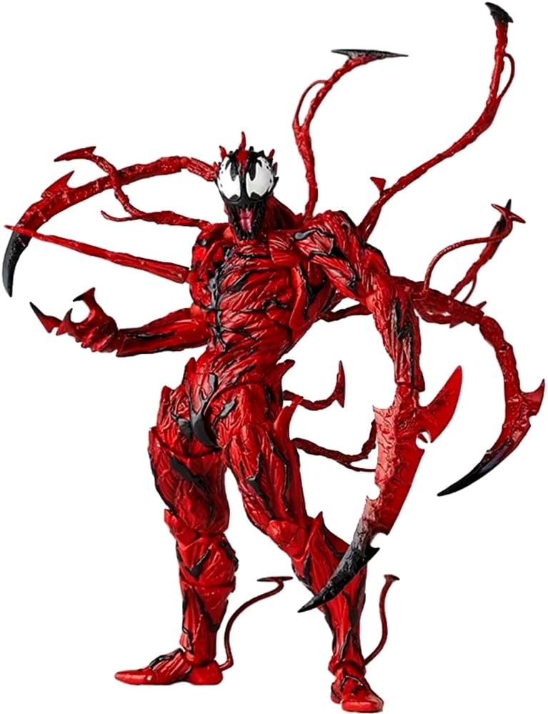 Venom – Figura de acción de Carnage, figura de acción VenomLegends de 7 pulgadas, figura de acción Carnage de 7 pulgadas, regalos finos, juguete de