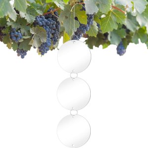 Discos de miedo de aves altamente reflectantes reflectores de aves de doble cara D1-2306-QNFGYP Discos de miedo de aves altamente reflectantes reflectores de aves de doble cara D1-2306-QNFGYP