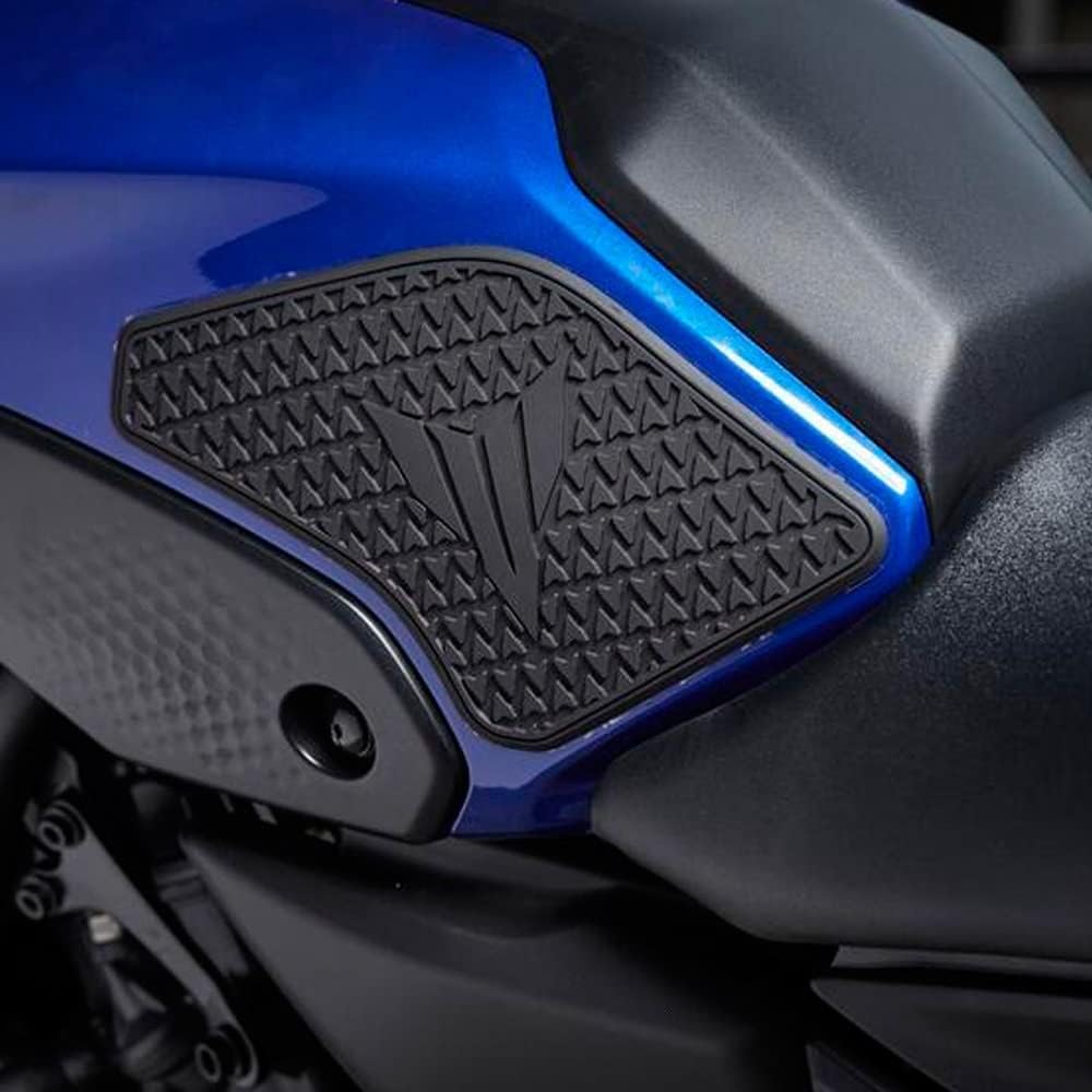 Motorcycle Fuel Tank Sticker 2021 Motorcycle Non-Slip Side Fuel Tank Stickers Waterproof Pad Rubber Sticker for Y&AMAHA MT07 MT-07 MT 07 (Color  A