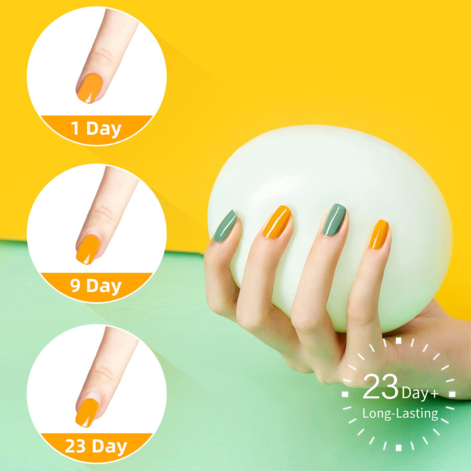 NAUXIU Juego de polvos acrílicos de 24 colores, polvo de uñas acrílico para uñas en polvo acrílico, diseño de arte, regalos de Navidad para mujeres