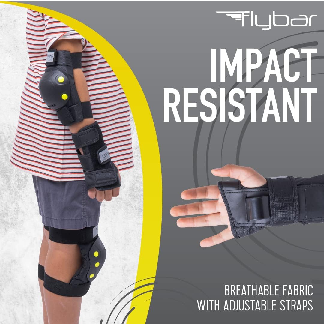 Flybar Juego de equipo de seguridad de protección equipo de seguridad multideportivo para patines en línea, patinaje en línea, ciclismo, BMX,