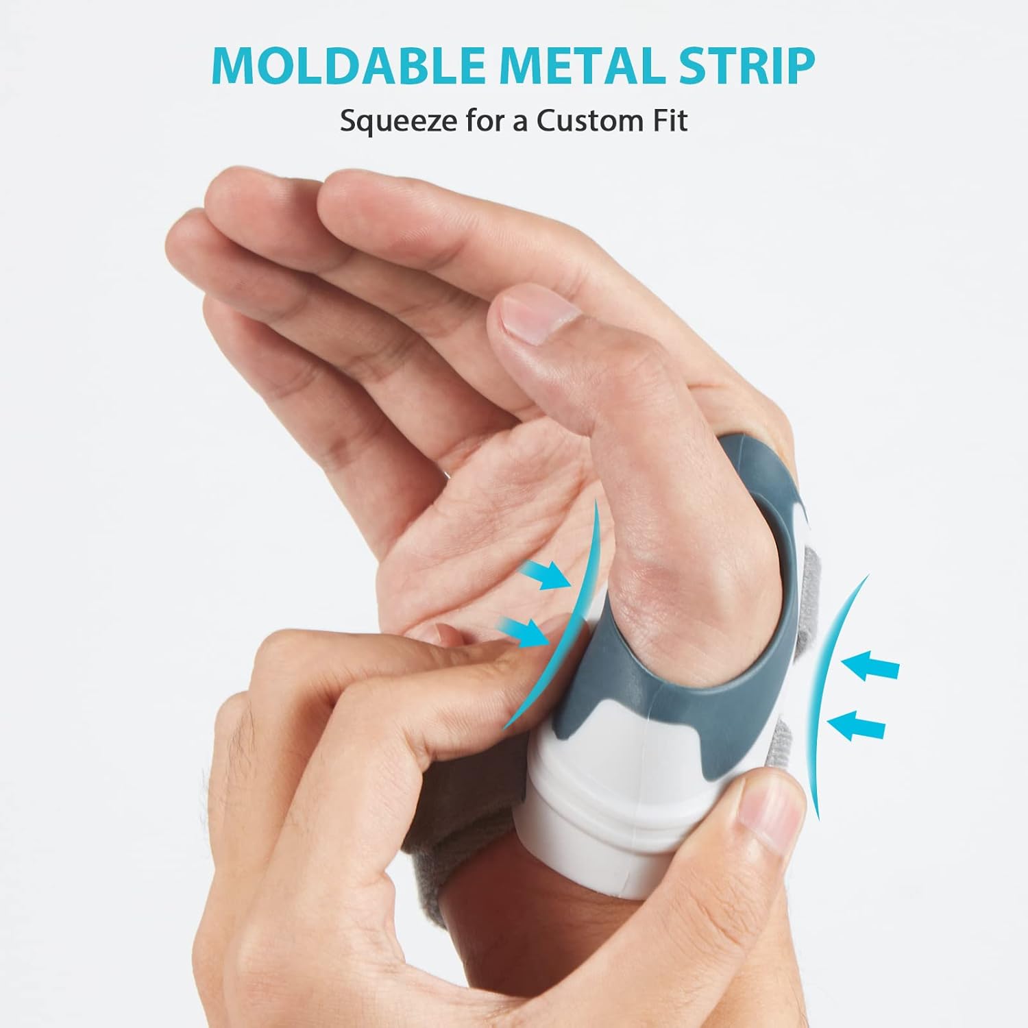 KD Soporte para el pulgar CMC Thumb Brace for Osteoartritis CMC Articulación Dolor, Estabilizador de férula para el pulgar con manga para el pulgar,
