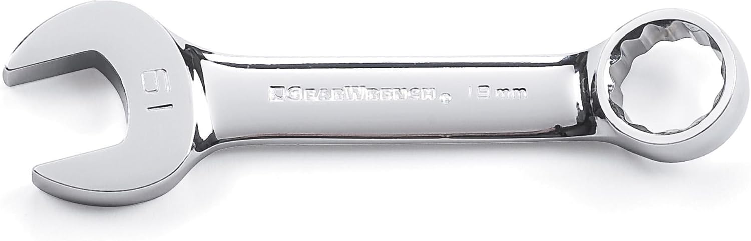 GEARWRENCH Llave combinada rechoncha de 12 puntos, 0.709 in – 81642