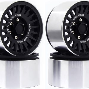 LAFEINA 110 RC Crawler Metal 2.2 pulgadas Beadlock Ruedas Llantas para 110 Axial SCX10 RR10 Wraith 90048 Traxxas TRX4 TRX6 RC Pieza de coche (4 LAFEINA 110 RC Crawler Metal 2.2 pulgadas Beadlock Ruedas Llantas para 110 Axial SCX10 RR10 Wraith 90048 Traxxas TRX4 TRX6 RC Pieza de coche (4