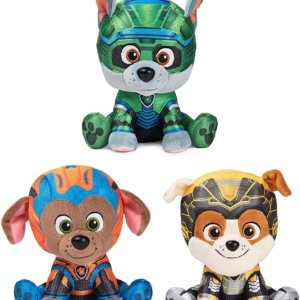 Gund Paw Patrol The Mighty Movie – Paquete de 3 peluches Rocky Zuma Rubble de 6 pulgadas Gund Paw Patrol The Mighty Movie – Paquete de 3 peluches Rocky Zuma Rubble de 6 pulgadas