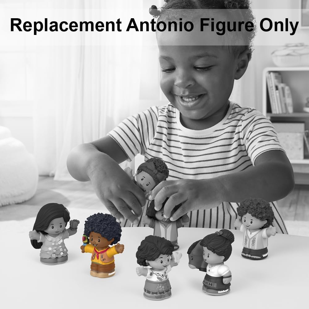 Pieza de repuesto para Little People Encanto Playset – HMX75  El primo de Mirabel, Antonio con un tucán