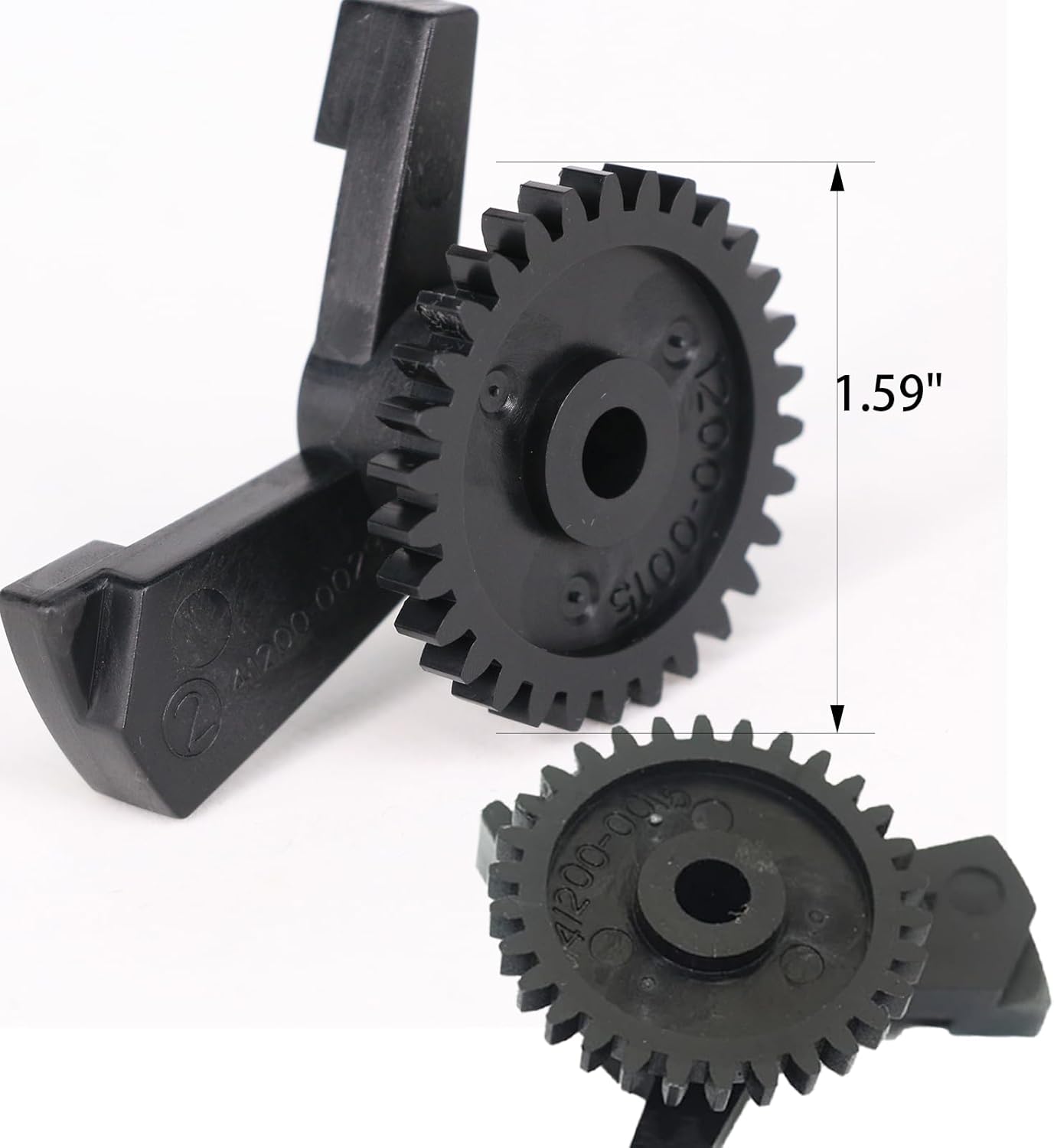 Paquete de 2 kits de leva GW9507 de repuesto y 6 piezas GW9504 Kit de tornillos para limpiador de piscinas enterradas GW9500