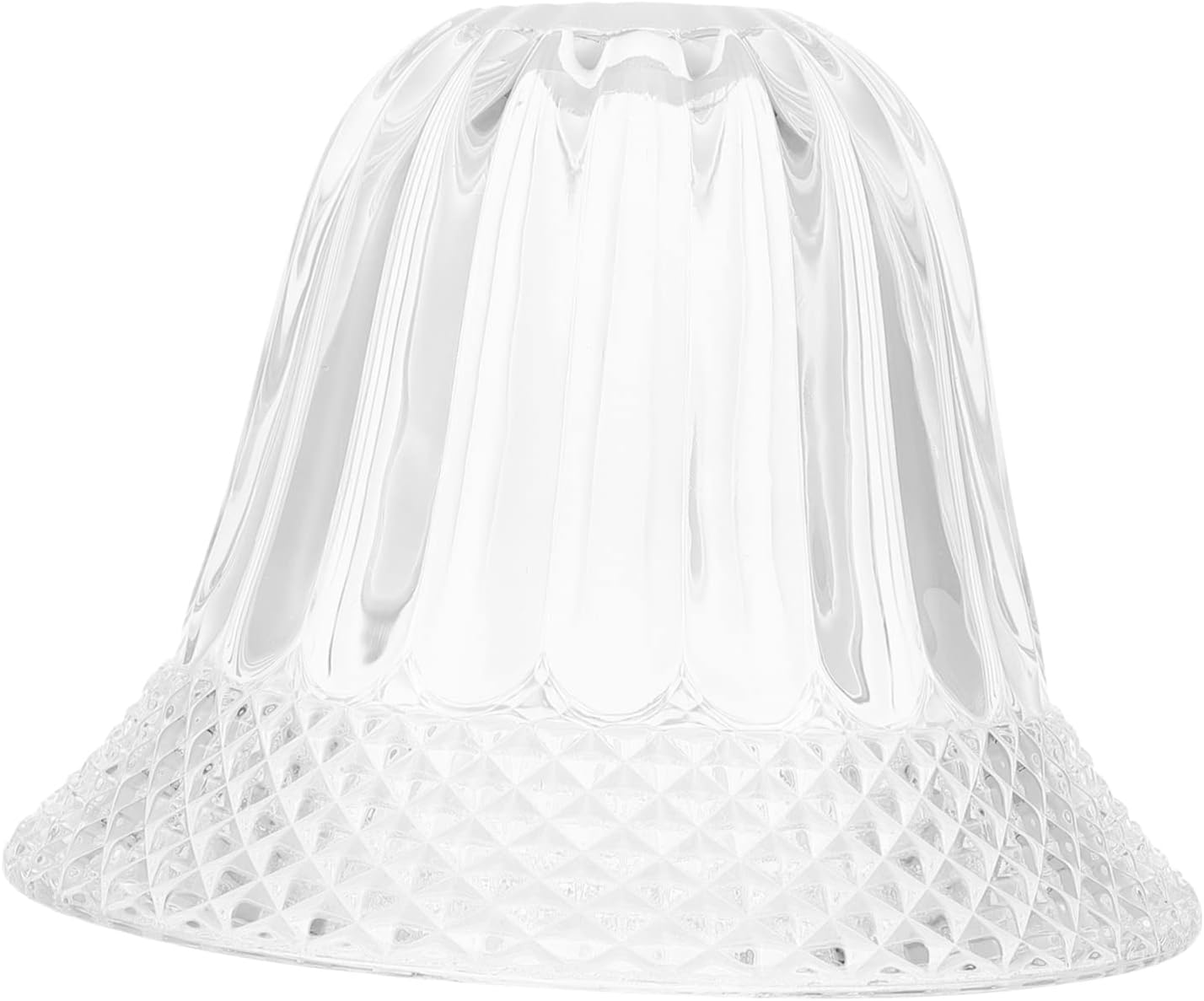 OSALADI Pantalla de cristal transparente Lámpara de techo Lámpara de techo Globos de vidrio Pantalla de luz de acento de vidrio Lámpara de pared