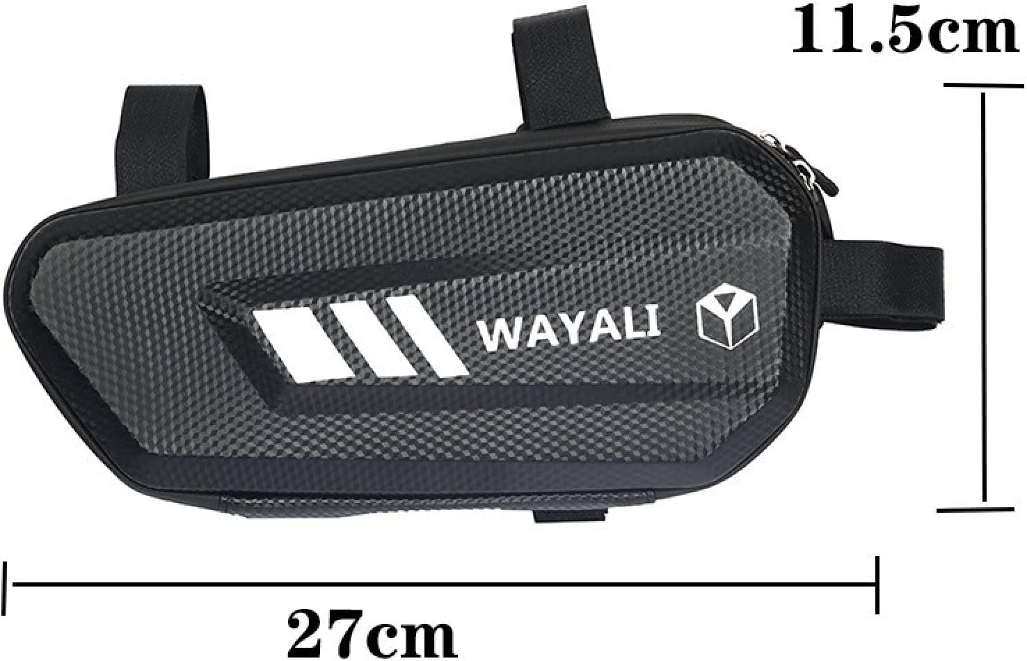 bolsa de almacenamiento lateral triangular para motocicleta, carcasa dura, impermeable, con cremallera, bolsa de herramientas para Husqvarna para