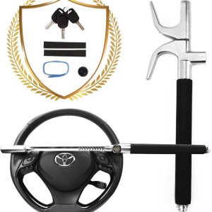 Cerradura del volante, dispositivo antirrobo del coche, cerradura universal del coche del club del coche con el martillo de seguridad del coche, Cerradura del volante, dispositivo antirrobo del coche, cerradura universal del coche del club del coche con el martillo de seguridad del coche,