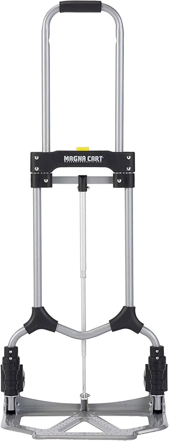 Magna Cart Ideal Carretilla manual plegable de acero con capacidad de 150 libras