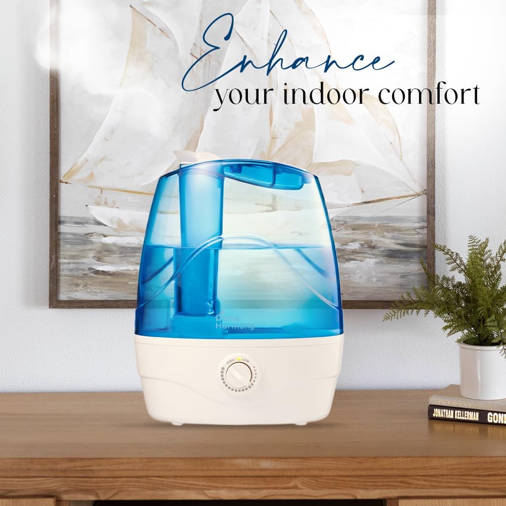 Humidificadores de niebla fría para dormitorio, humidificador de habitación grande de 3.5 L, humidificador personal con boquilla giratoria de 360