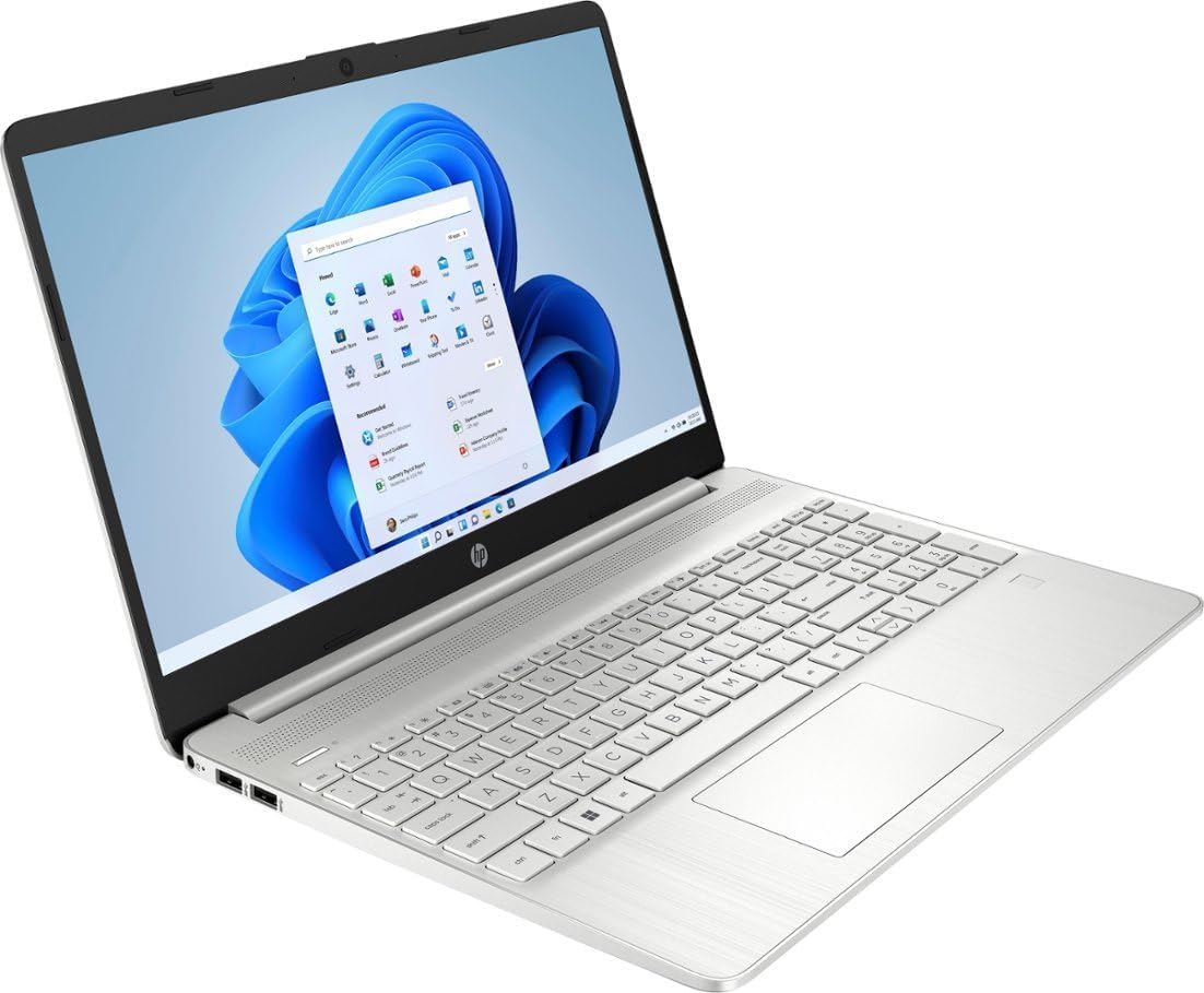 HP Pantalla HD de 15.6 pulgadas  Procesador AMD Ryzen 3-5300U (Beat i5-1035G1)  16 GB de RAM  SSD de 1024 GB  Cámara HD AMD Radeon Graphics True