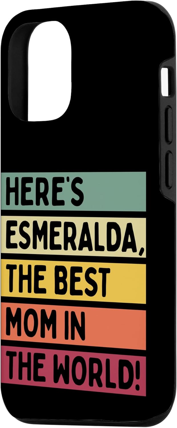 iPhone 13 Pro Aquí está Esmeralda la mejor mamá del mundo para el Día de la Madre