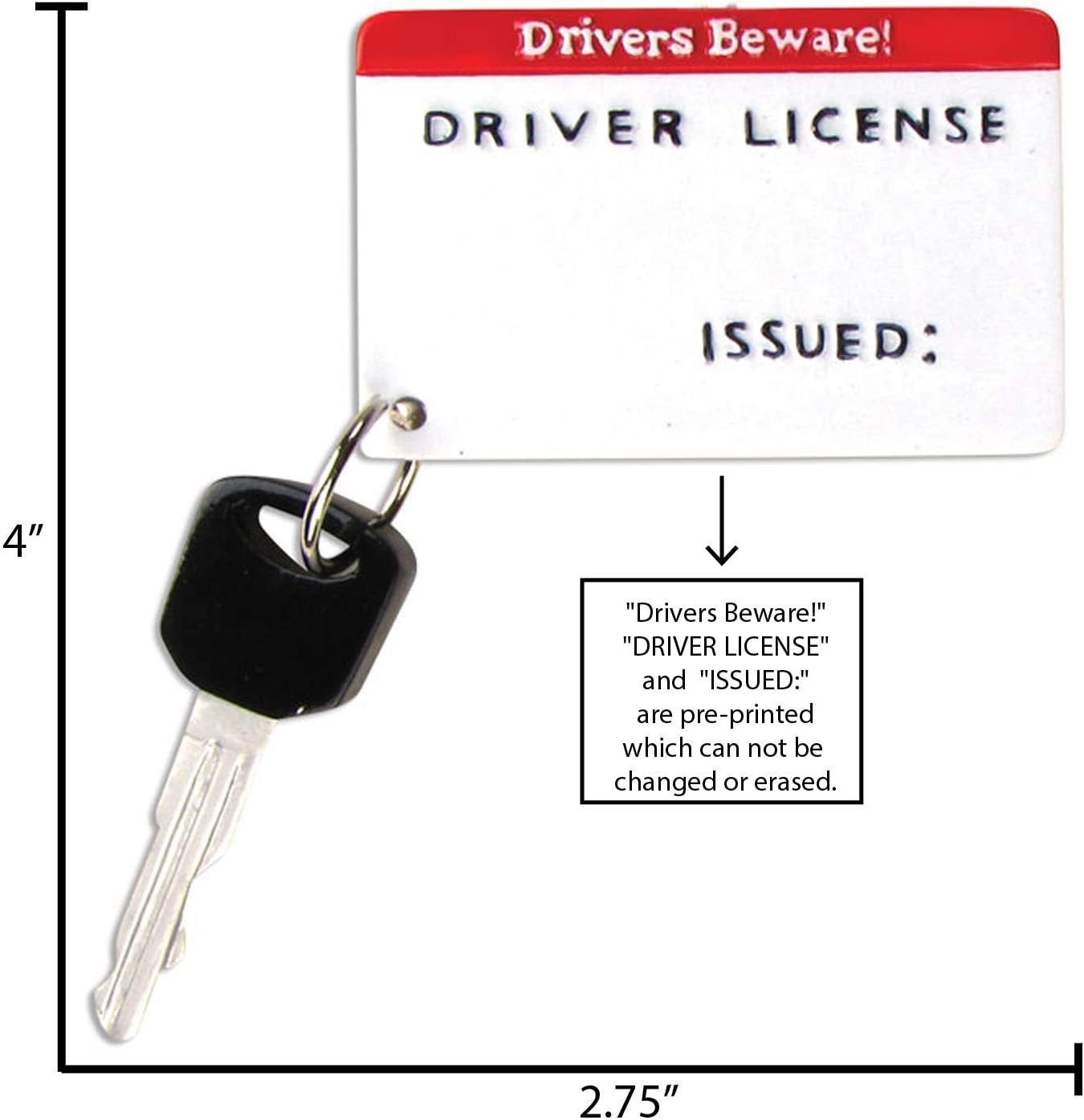 Adorno personalizado de nuevo conductor 2024  Adorno de Navidad de licencia de conducir 2024, adorno de conductor estudiante, regalos para nuevos