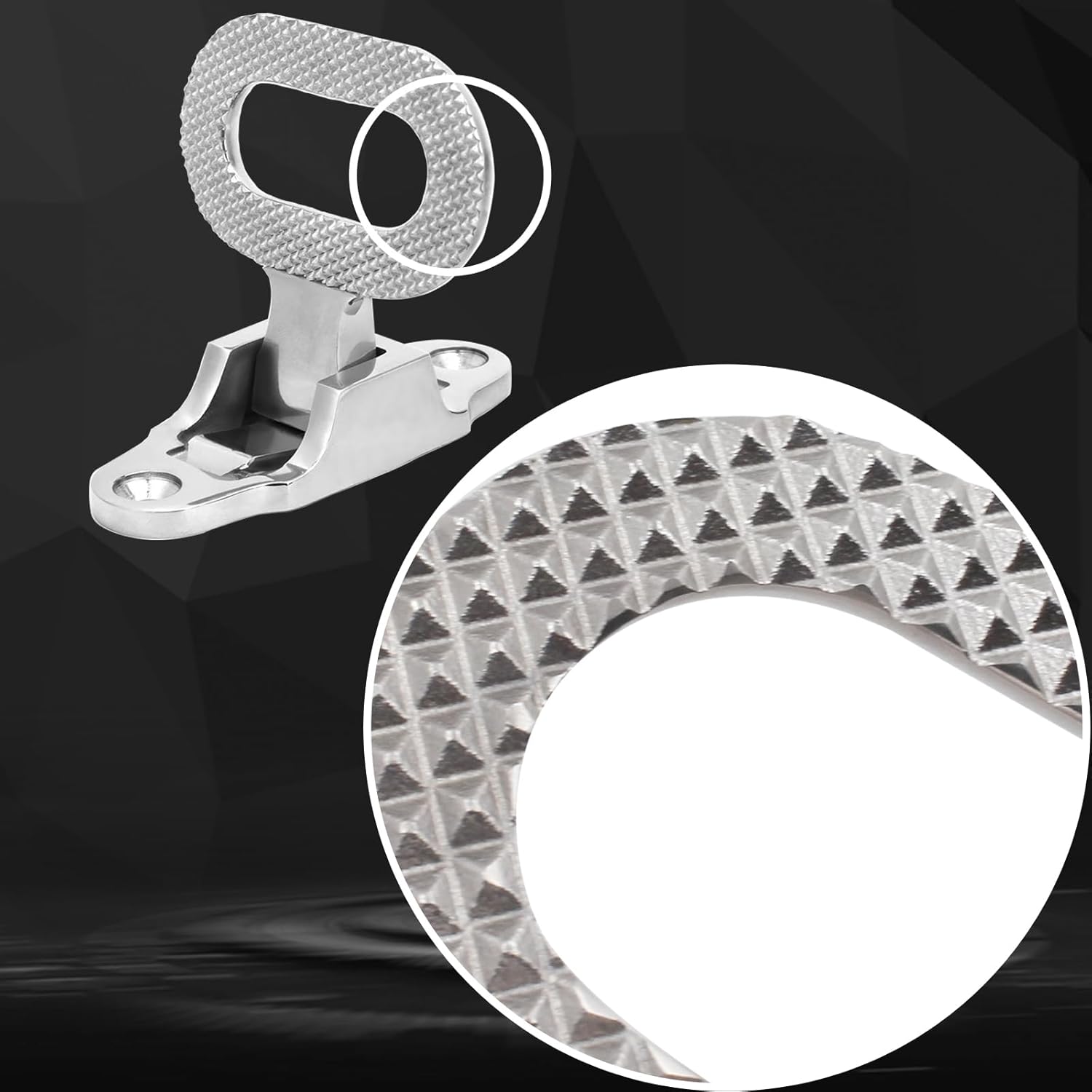 Mástil plegable de acero inoxidable 316, escalón de popa de grado marino para lancha pesada Dudy plegable para cama utilitaria, seguridad para