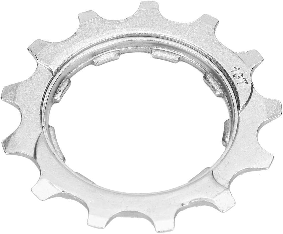 Keenso Piezas de rueda libre de bicicleta,Piezas de rueda libre de bicicleta de acero de alta resistencia Cog bicicleta de montaña para engranaje