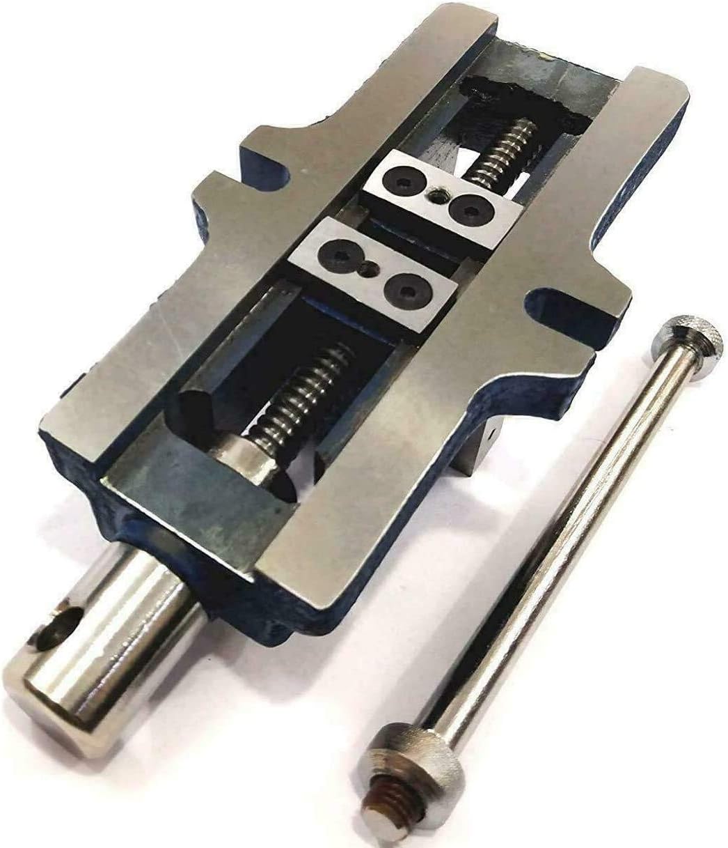TORNO VERTICAL DE FRESADO – Base giratoria de 3.9 x 4.7in con cabezal de centrado automático de 2 pulgadas