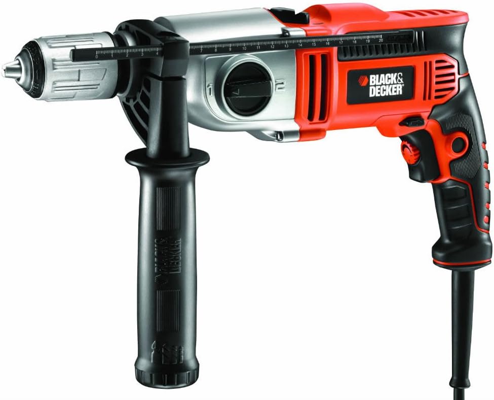 KR911K-QS – Taladro Percutor 910W 2 Velocidades con maletín