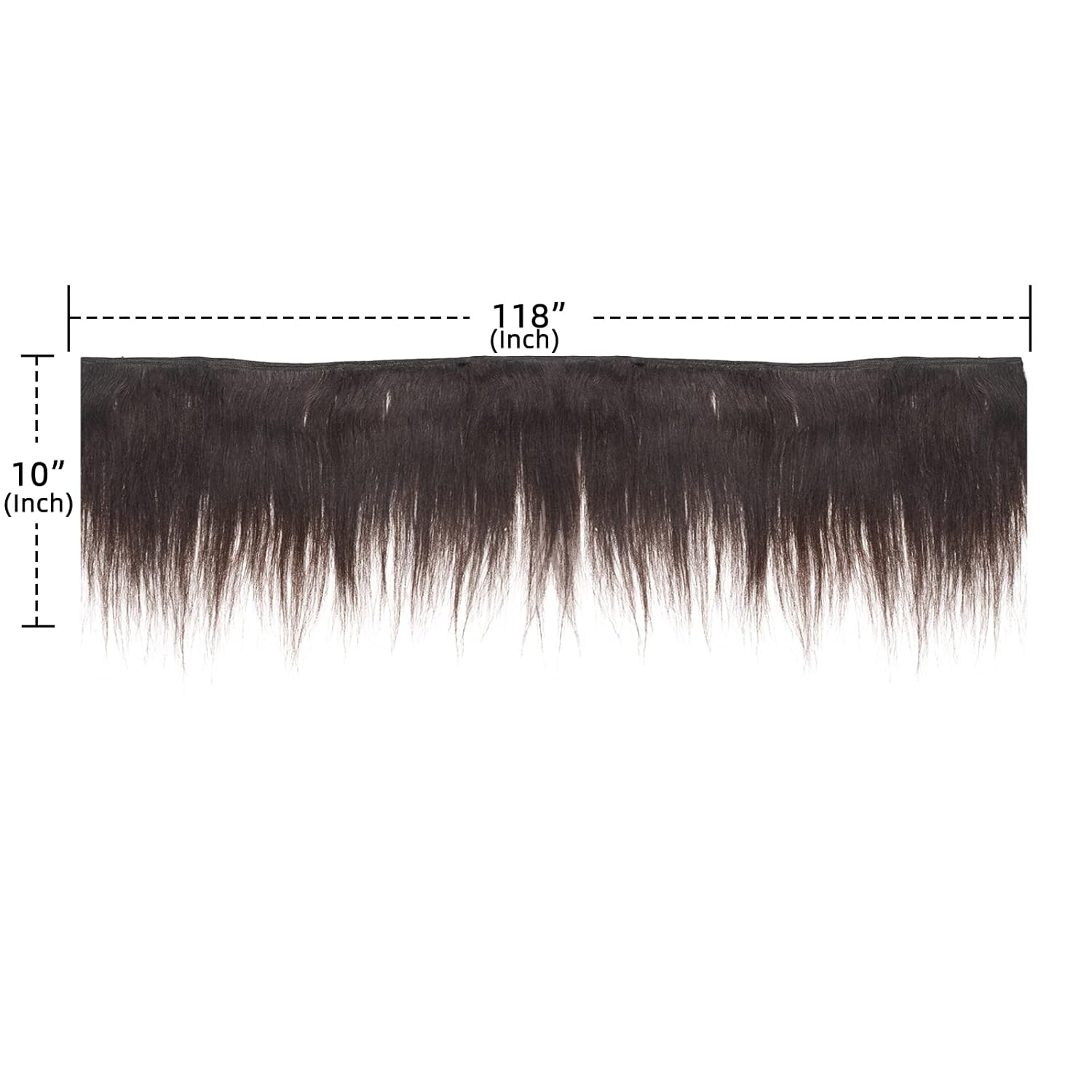 Nuevo Remy Yaky-Remy azul 100% cabello humano virgen tejido – libre de desprendimiento y sin enredos (#2, paquetes de 10 pulgadas de 2)