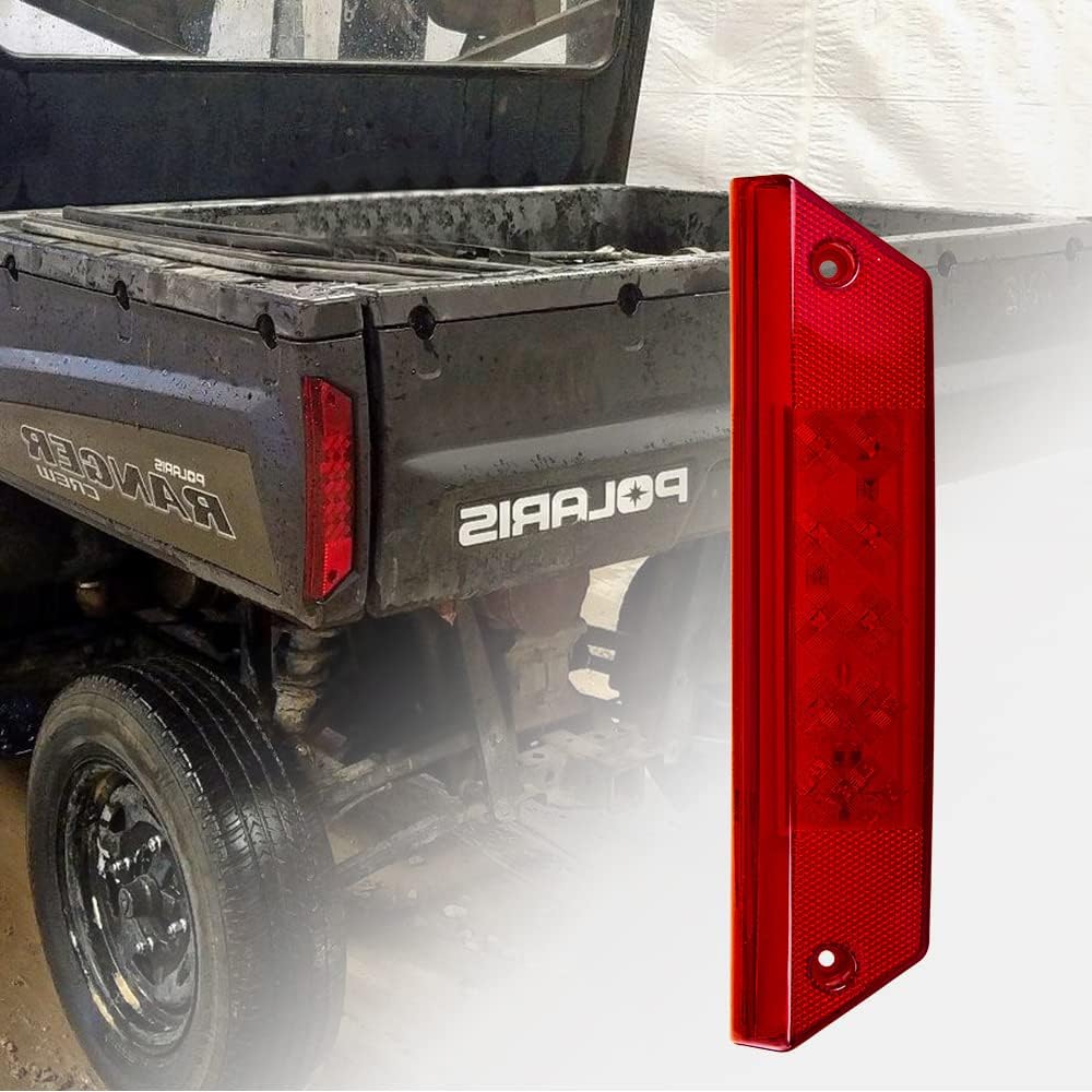 Ranger – Luz trasera compatible con Polaris Ranger 500 700 800 900 2009-2016, repuesto OEM 2411099 (2411099 rojo)
