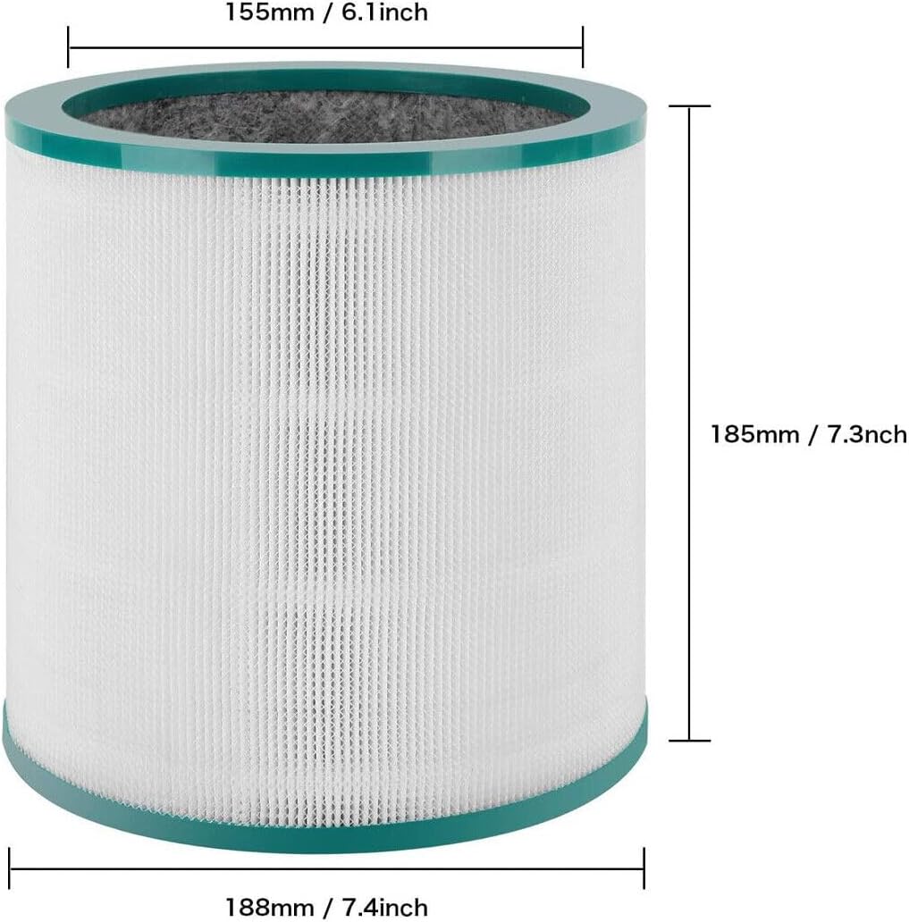 Filtro del purificador de aire HEPA para Dyson Pure Cool Link TP00 TP02 TP03 968126-03
